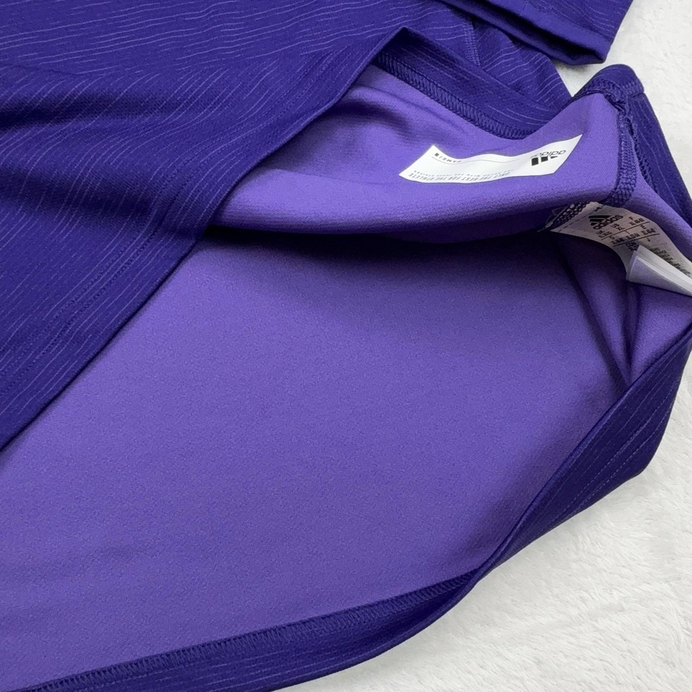 WCU Catamounts Adidas Quarter Zip Shirt Womens XL Purple Collegiate Pullover - Picture 7 of 16